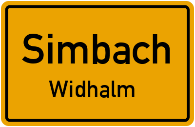 Straßenverzeichnis Simbach Widhalm