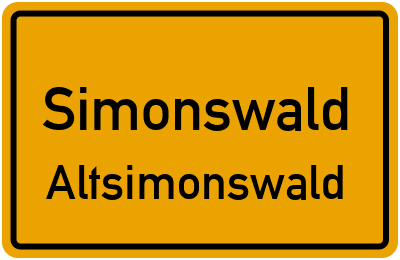 Straßenverzeichnis Simonswald Altsimonswald