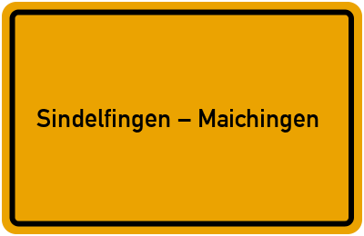 Branchenbuch Sindelfingen – Maichingen, Baden-Württemberg