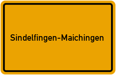 Branchenbuch Sindelfingen-Maichingen, Baden-Württemberg