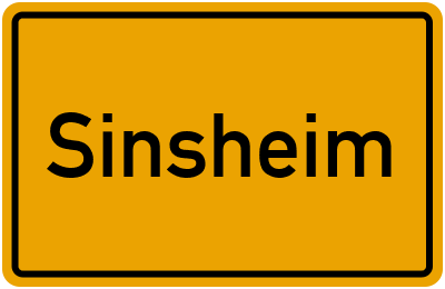 Branchenbuch Sinsheim, Baden-Württemberg