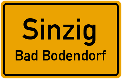 Straßenverzeichnis Sinzig Bad Bodendorf
