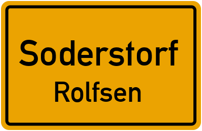 Straßenverzeichnis Soderstorf Rolfsen