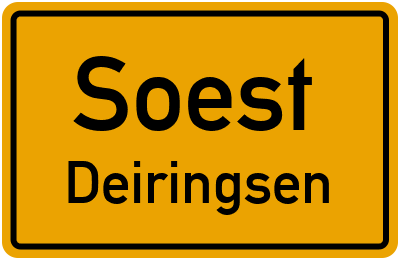 Straßenverzeichnis Soest Deiringsen