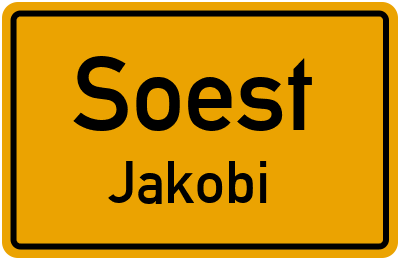 Straßenverzeichnis Soest Jakobi