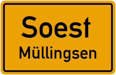 Straßenverzeichnis Soest Müllingsen