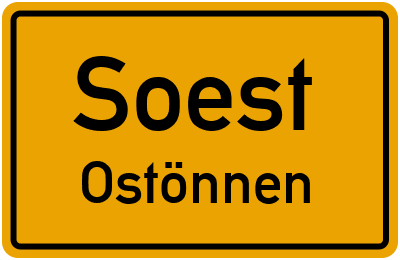 Straßenverzeichnis Soest Ostönnen
