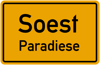 Straßenverzeichnis Soest Paradiese
