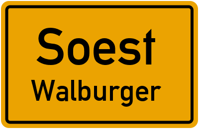 Straßenverzeichnis Soest Walburger