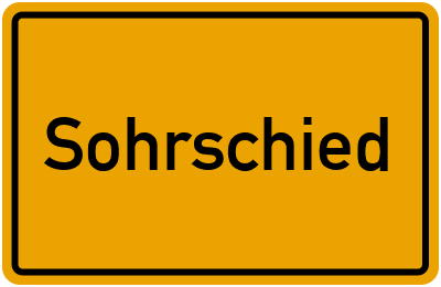 Branchenbuch Sohrschied, Rheinland-Pfalz