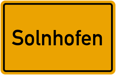 Solnhofen in Bayern erkunden