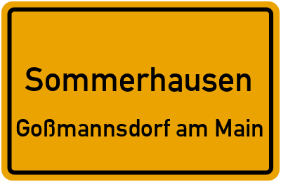 Goßmannsdorf am Main