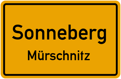Straßenverzeichnis Sonneberg Mürschnitz