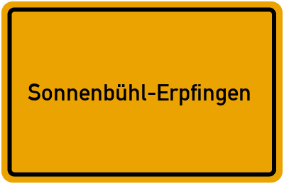 Branchenbuch Sonnenbühl-Erpfingen, Baden-Württemberg