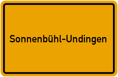 Branchenbuch Sonnenbühl-Undingen, Baden-Württemberg