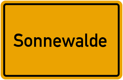 Sonnewalde in Brandenburg