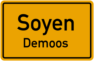 Straßenverzeichnis Soyen Demoos