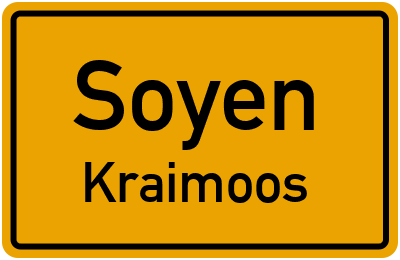 Straßenverzeichnis Soyen Kraimoos