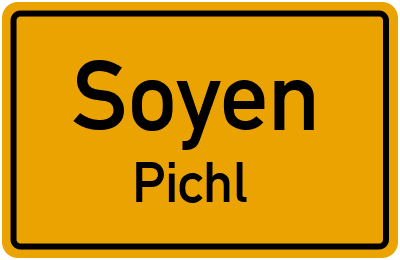 Ortsschild Soyen Pichl