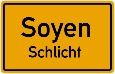 Straßenverzeichnis Soyen Schlicht