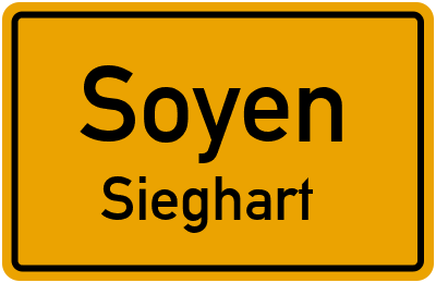 Straßenverzeichnis Soyen Sieghart