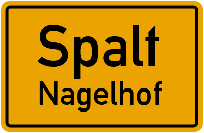 Straßenverzeichnis Spalt Nagelhof