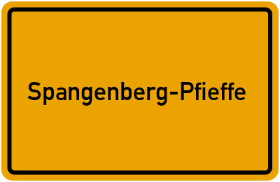 Branchenbuch Spangenberg-Pfieffe, Hessen