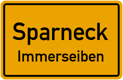 Straßenverzeichnis Sparneck Immerseiben