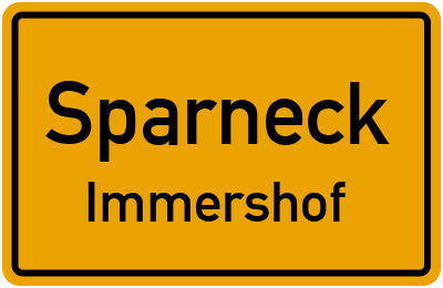 Straßenverzeichnis Sparneck Immershof