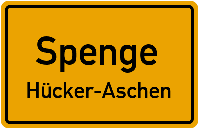 Straßenverzeichnis Spenge Hücker-Aschen
