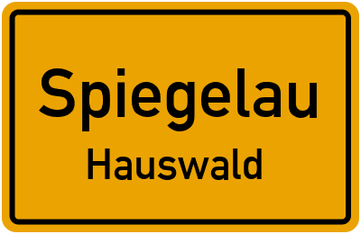 Straßenverzeichnis Spiegelau Hauswald