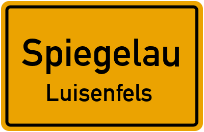 Straßenverzeichnis Spiegelau Luisenfels