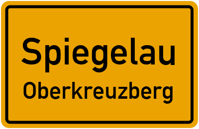 Straßenverzeichnis Spiegelau Oberkreuzberg