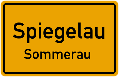 Straßenverzeichnis Spiegelau Sommerau