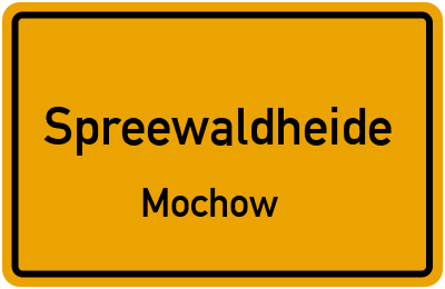 Straßenverzeichnis Spreewaldheide Mochow