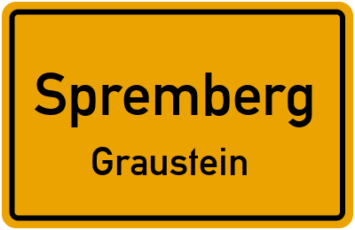 Straßenverzeichnis Spremberg Graustein