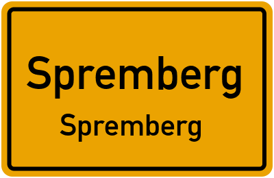 Straßenverzeichnis Spremberg Spremberg