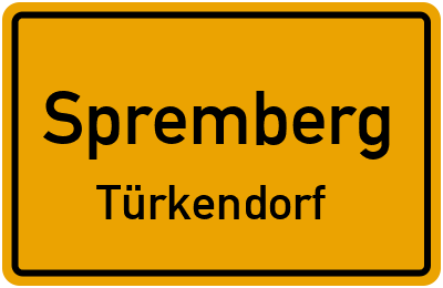 Straßenverzeichnis Spremberg Türkendorf