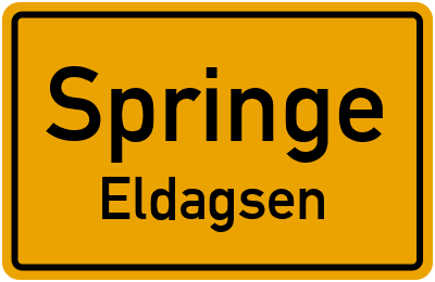 Straßenverzeichnis Springe Eldagsen