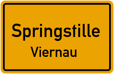 Straßenverzeichnis Springstille Viernau