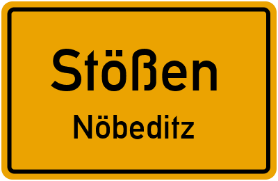 Straßenverzeichnis Stößen Nöbeditz