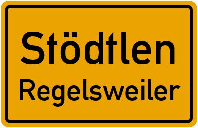 Straßenverzeichnis Stödtlen Regelsweiler