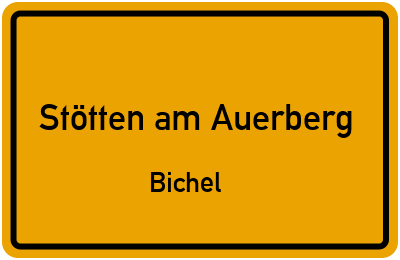 Straßenverzeichnis Stötten am Auerberg Bichel