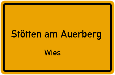 Straßenverzeichnis Stötten am Auerberg Wies