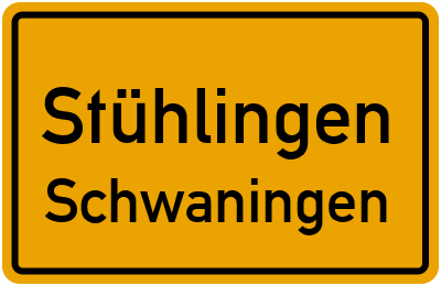 Straßenverzeichnis Stühlingen Schwaningen