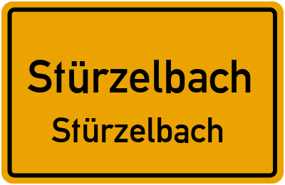 Straßenverzeichnis Stürzelbach Stürzelbach