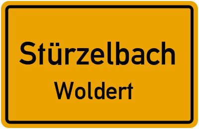 Straßenverzeichnis Stürzelbach Woldert
