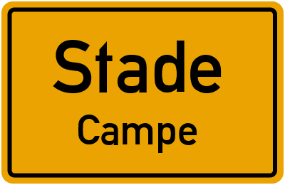 Straßenverzeichnis Stade Campe