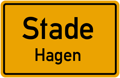 Straßenverzeichnis Stade Hagen