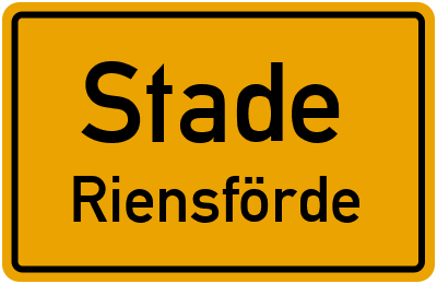 Straßenverzeichnis Stade Riensförde